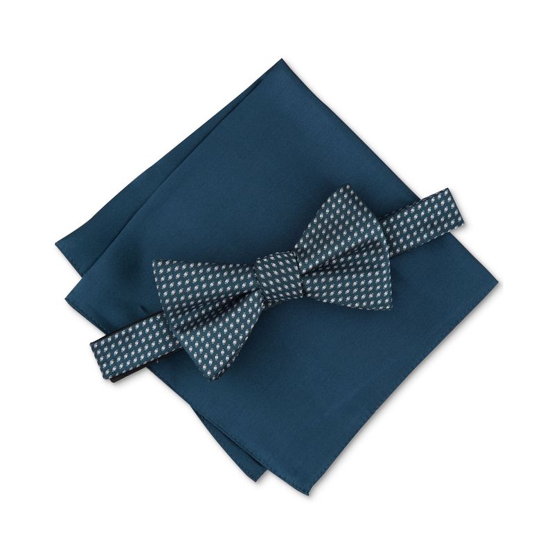 Men's 2-Pc. Bow Tie & Pocket Square Set
